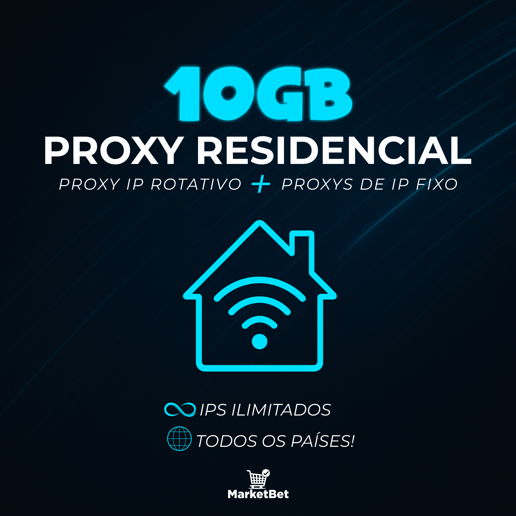 Proxy Residencial 10GB
